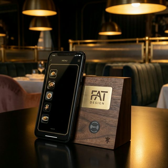 Gastro Menü NFC Mockup 3